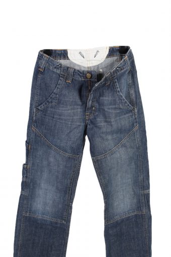 Vintage Lee Mid Waist Jeans Baker Straight Leg 28 in. Blue J4078-98162
