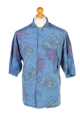 Hawaiian Shirt 90s Retro Summer Aloha Multi L