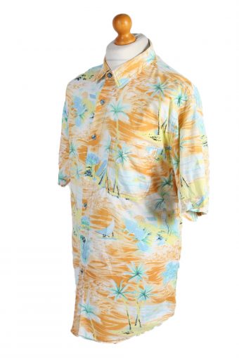 Hawaiian Shirt 90s Retro Summer Aloha Multi XL