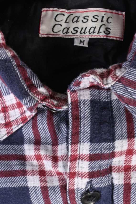 Flannel Lumberjack Check Shirt 90s Retro Multi M