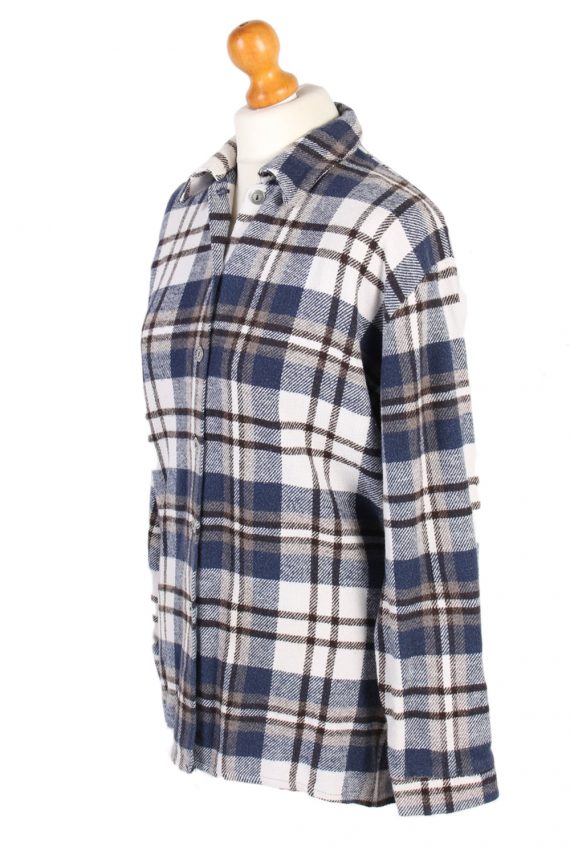Flannel Checkshirt 90s Retro Women Multi M