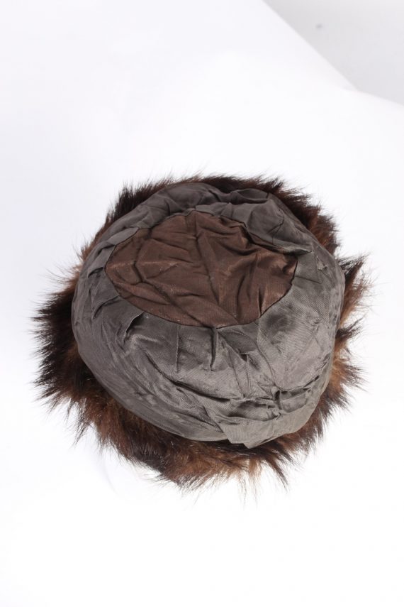 Vintage Fur Europen Style Genuine Hat