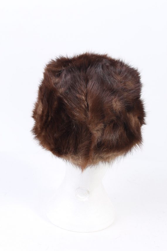 Vintage Fur Hat Russian Style Cossack