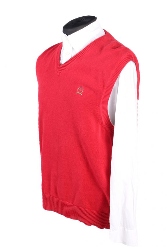 Tommy Hilfiger Sweater 90s Sleveeless Red L