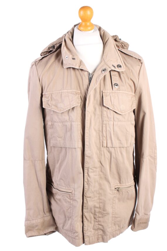 Vintage Tommy Hilfiger Coat Jacket Casual M Beige