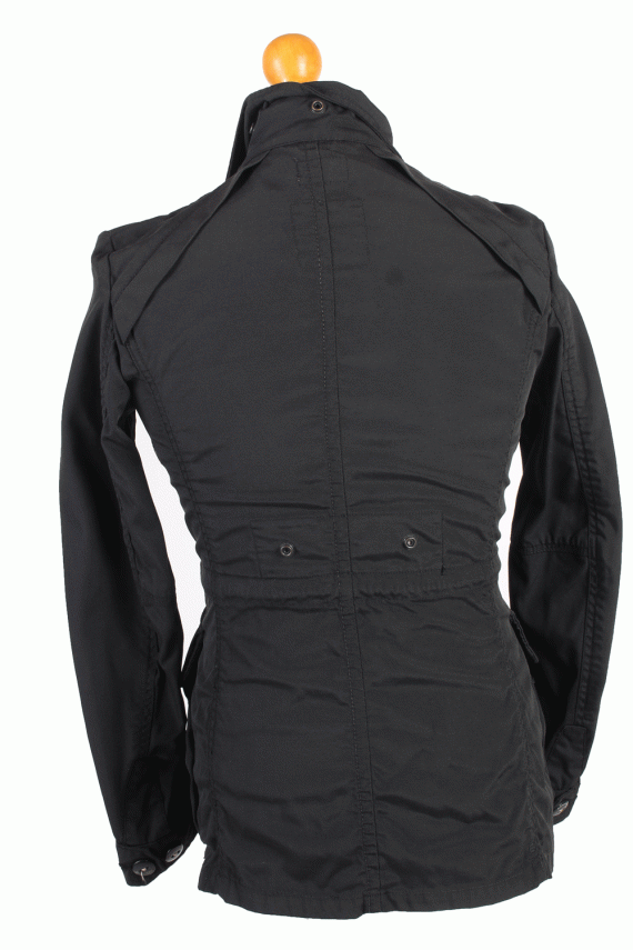 G-Star Casual Coat Zipper Pockets M Black
