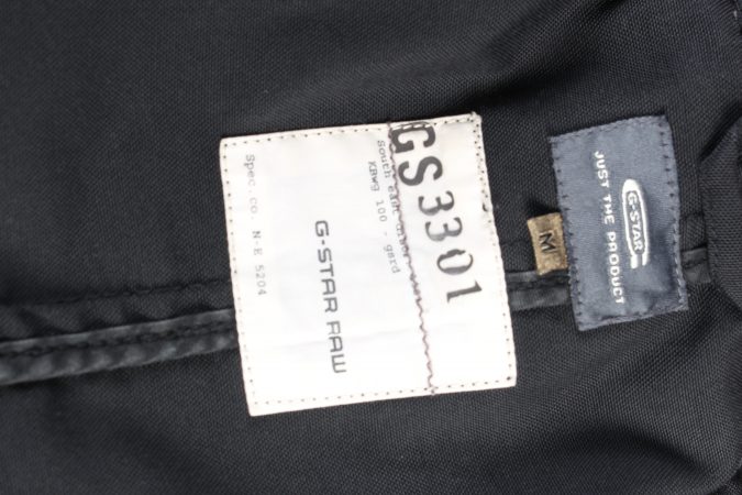 G-Star Casual Coat Zipper Pockets M Black