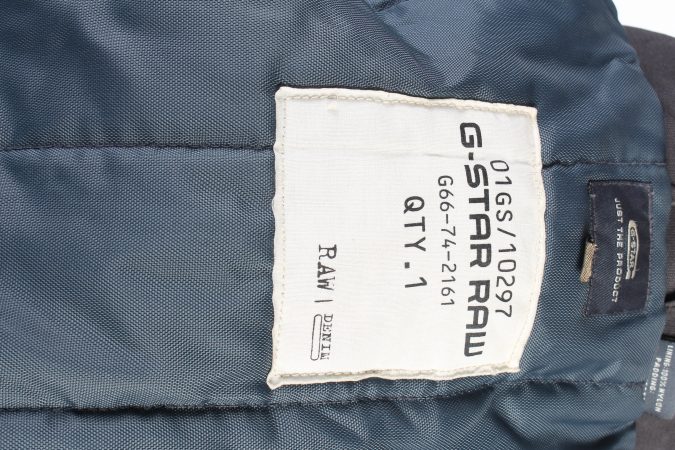 GStar Coat Jacket Vintage Warm M Black -C1435-104448