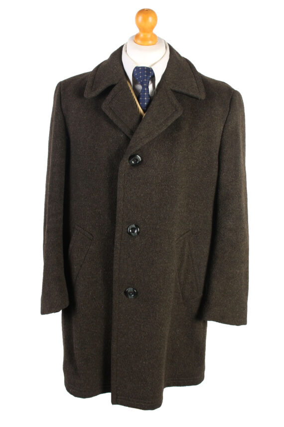 Vintage Le Tailler Wool Jacket Winter XL Khaki