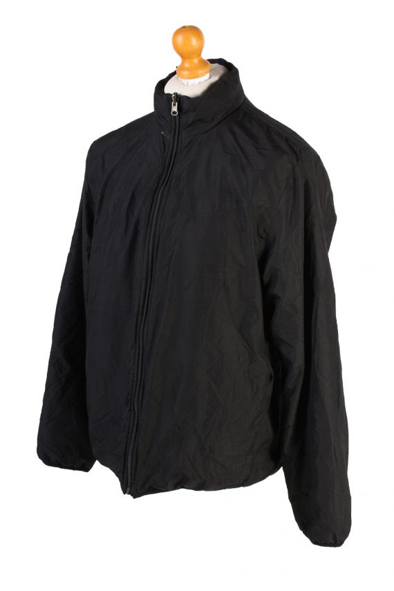 Vintage Champion Reversible Padded Jacket M Black
