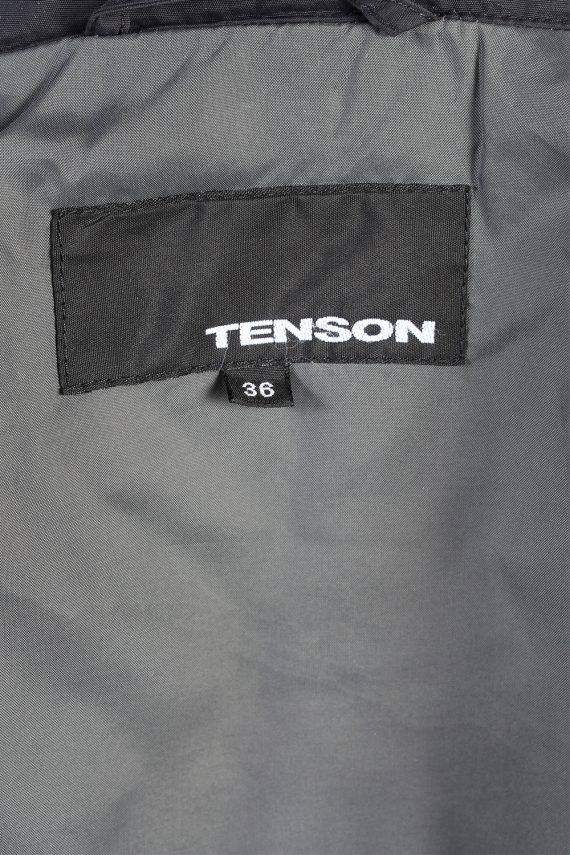 Vintage Tenson Puffer Jacket Padded Jacket L Black