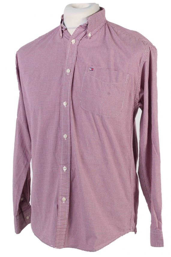 Tommy Hilfiger Shirt Long Sleeve Men 90s Multi XL