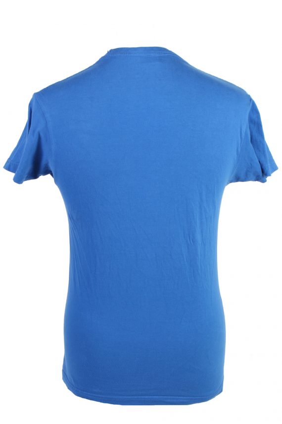 Women T-Shirt 90s Retro Shirt Blue S