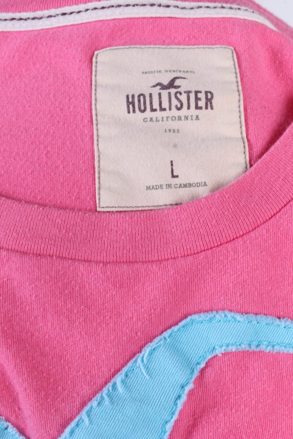 Hollister T-Shirt 90s Retro Shirt Pink L