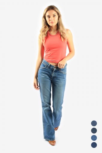 Wrangler Mid Waisted Flare Leg Women’s Jeans 90s Retro