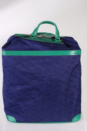 Vintage Unisex Cabin Hand Lagguage Bag Dark Blue