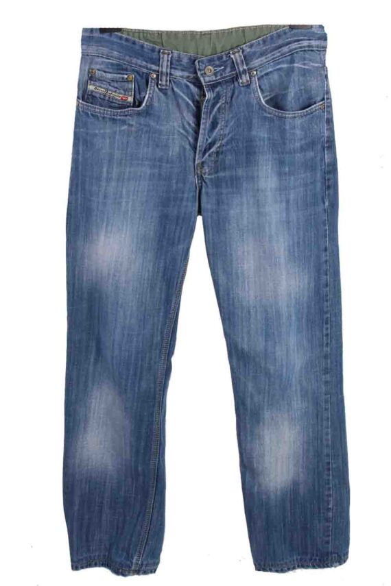 Vintage Mens Diesel Mid Waist Jeans Denim 30 in. Blue J4358-0