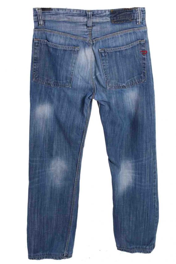 Vintage Mens Diesel Mid Waist Jeans Denim 30 in. Blue J4358-114909