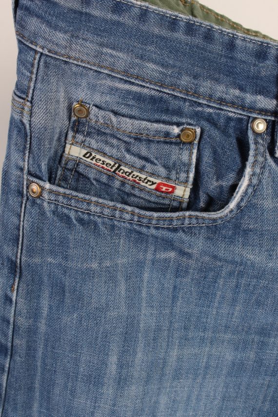Vintage Mens Diesel Mid Waist Jeans Denim 30 in. Blue J4358-114911