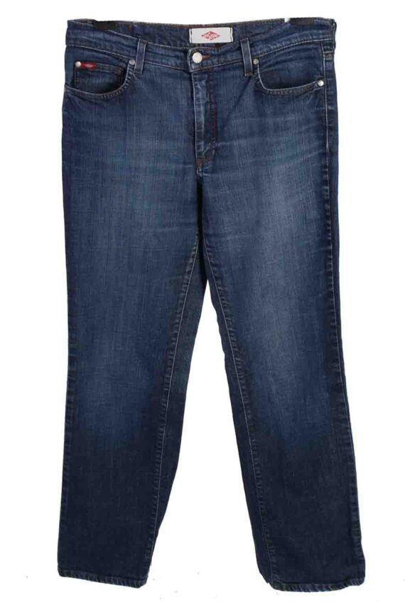 Vintage Mens Lee Cooper Totem Straight Leg Fited Waist Jeans 33 in. Blue J4366-0