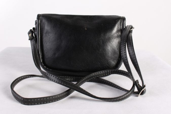 Vintage Womens Casual Crossbody Shoulder Messenger Bag Black