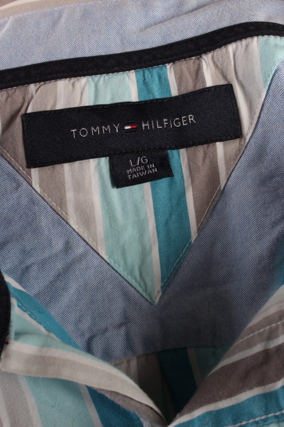 Mens Tommy Hilfiger Stripe Long Sleeve Shirts Multi L