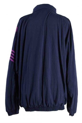 Tracksuit Set Shell Etirel Sportswear High Neck Navy Blue XL