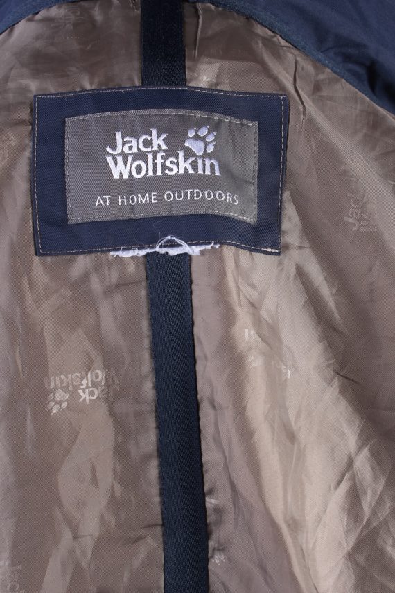 Vintage Jack Wolfskin Winter Puffer Coat Dark Blue
