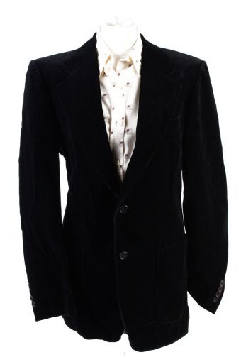 Vintage Greiff Soft Velvet Jacket Black