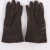 Vintage Leather Gloves Lining 7 Brown