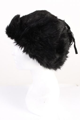 Vintage Fur Country Style Genuine Hat Black HAT452-117268
