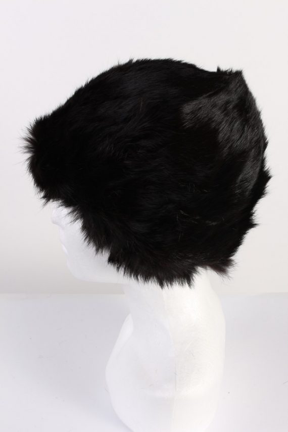 Vintage Fur Canadian Style Genuine Hat