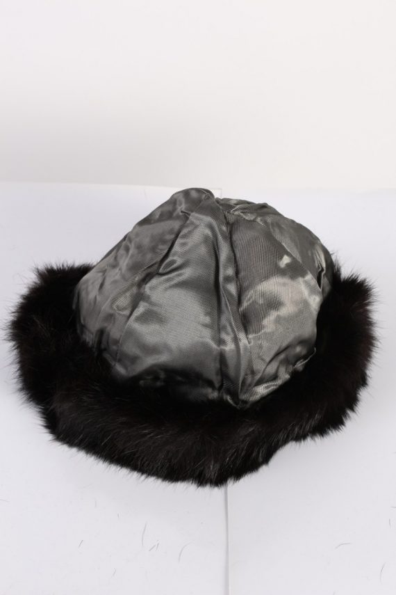 Vintage Fur Canadian Style Genuine Hat