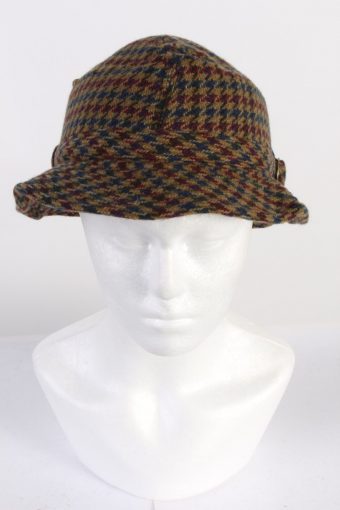 Vintage Sports Casual Trilby Genuine Hat