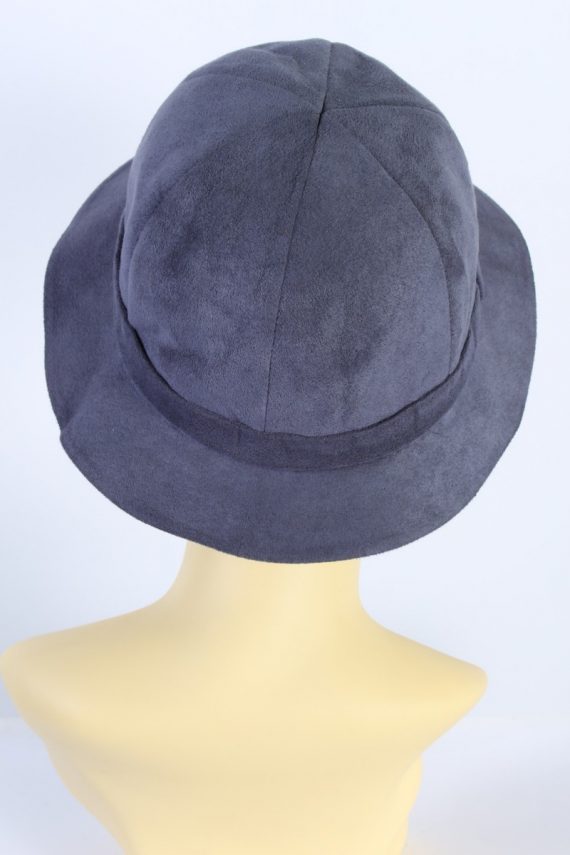 Vintage Ella Rohte Eutin Trilby Hat 1990S Fashion Blue HAT568-119150