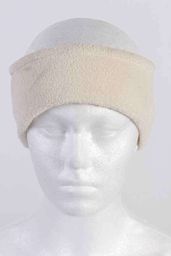 90s Fleece Headband Cream