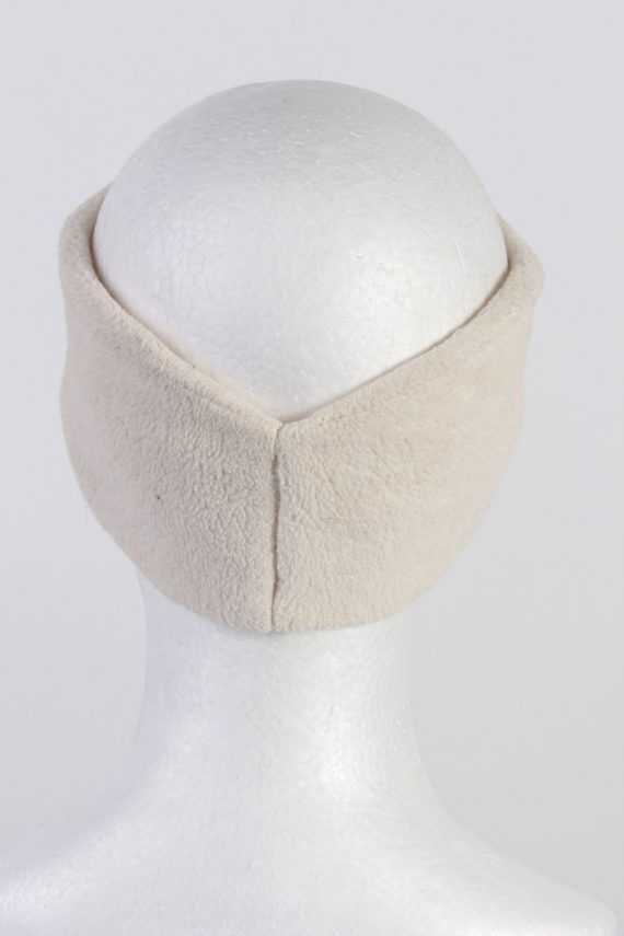 90s Fleece Headband Cream