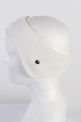 Vintage Fleece Headband White HB035-118247