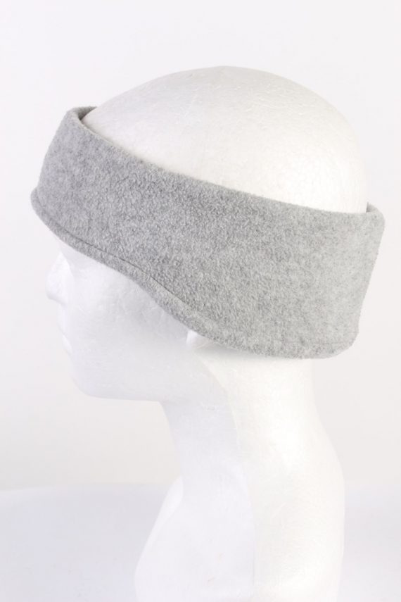90s Fleece Headband Grey Grey