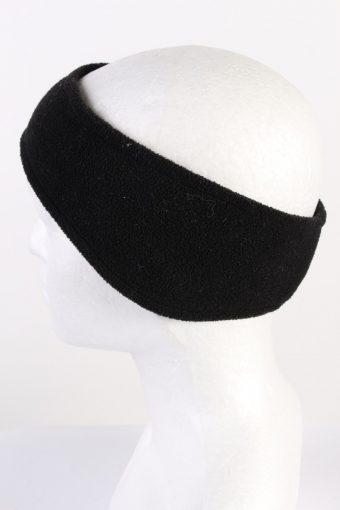 90s Fleece Headband Black