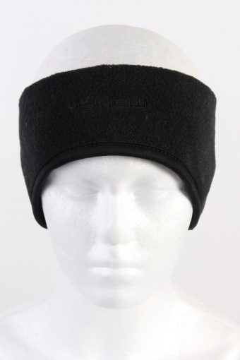90s Fleece Headband Black