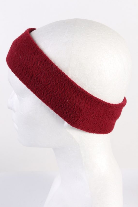 Vintage Fleece Headband Red HB079-118268