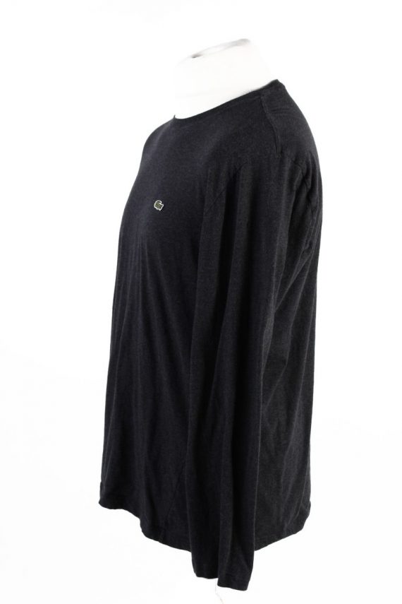 Lacoste Sweatshirt 90s Retro Dark Grey L