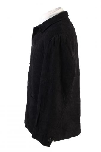 Vintage At Company Soft Velvet Blazer Jacket XL Black