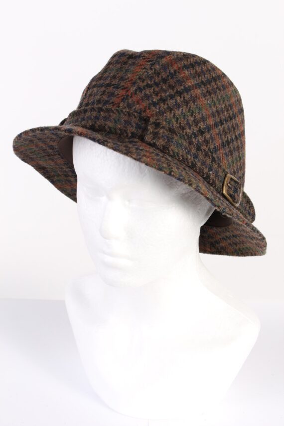 Vintage Chisnall 1980s Fashion Trilby Hat Multi HAT635-0