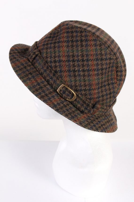 Vintage Chisnall 1980s Fashion Trilby Hat Multi HAT635-120103