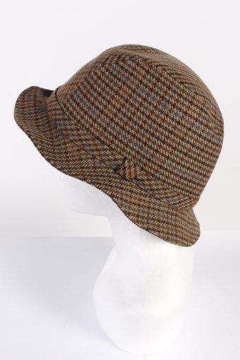 Vintage Peschel 1980s Fashion Trilby Hat Multi HAT636-120099