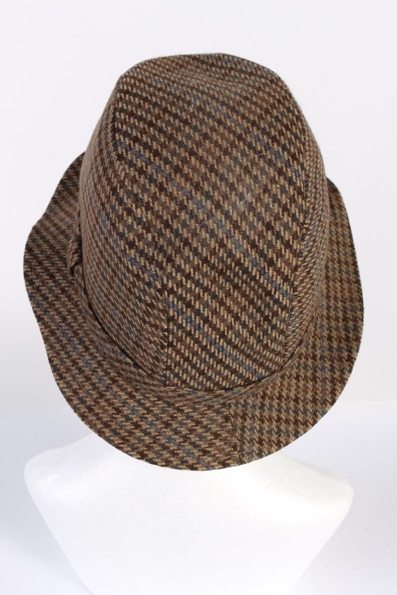 Vintage Peschel 1980s Fashion Trilby Hat Multi HAT636-120100