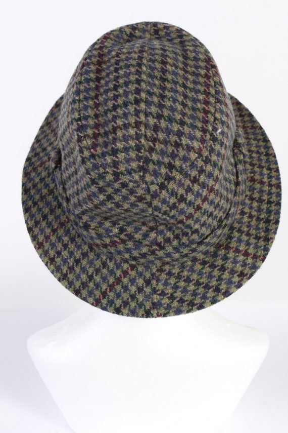 Vintage Huckel 1980s Fashion Trilby Hat Multi HAT643-120072