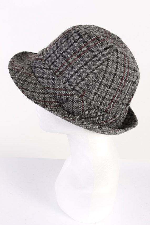Vintage Chisnall 1980s Fashion Trilby Hat Multi HAT670-120201